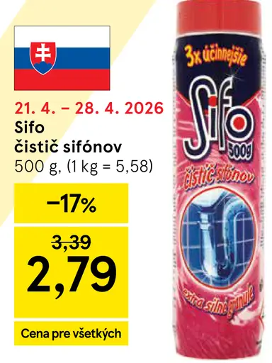 Sifo čistič sifónov