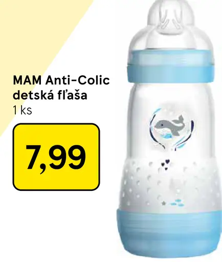 MAM Anti-Colic detská fľaša