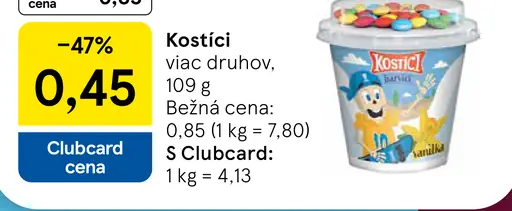 Kostici viac druhov