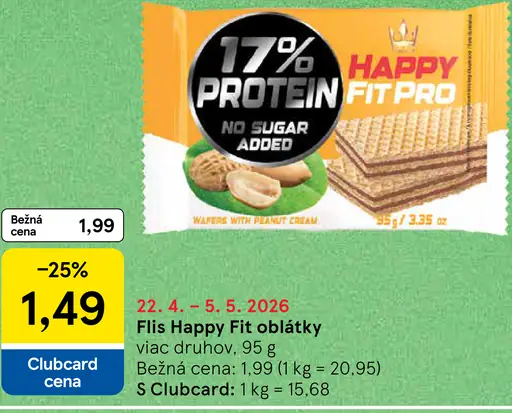 Flis Happy Fit oblátky
