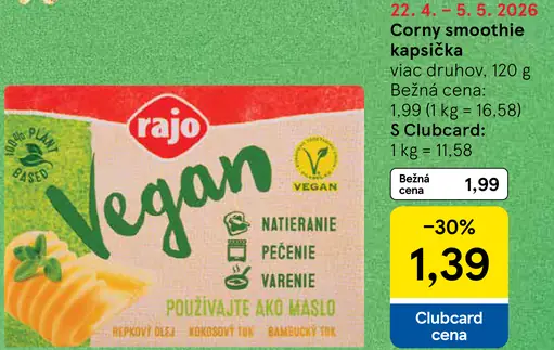 Corny smoothie kapsička