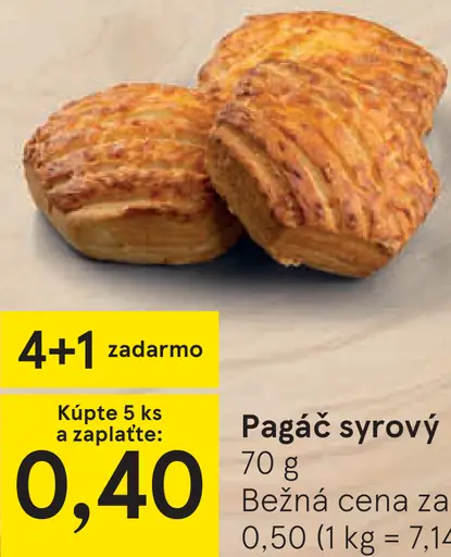 Pagáč syrový