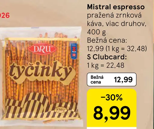 DRU tyčinky slané