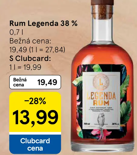 Legenda rum 38%