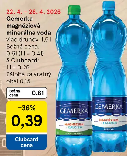 Gemerka magnéziová minerálna voda