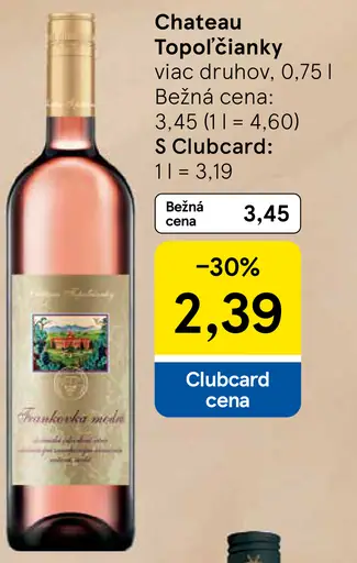 Château Topoľčianky víno