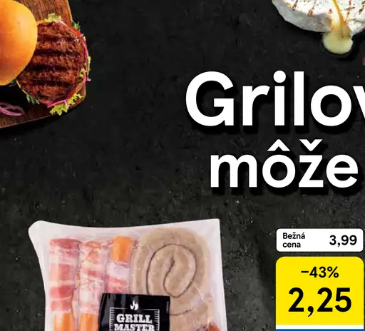 Tesco Grill Master párty mix