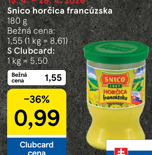 Snico Horčica francúzska