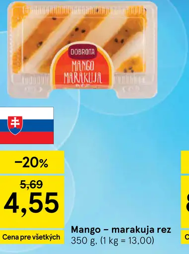 Dobrota Mango – marakuja rez