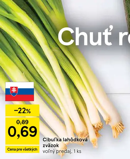 Cibuľka lahôdková zväzok