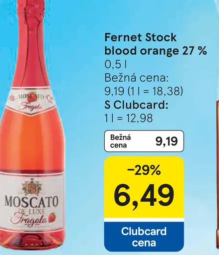 Moscato de Luxe šumivé víno viac druhov