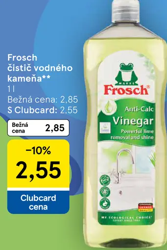 Frosch čistič vodného kameňa