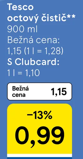 Tesco octový čistič
