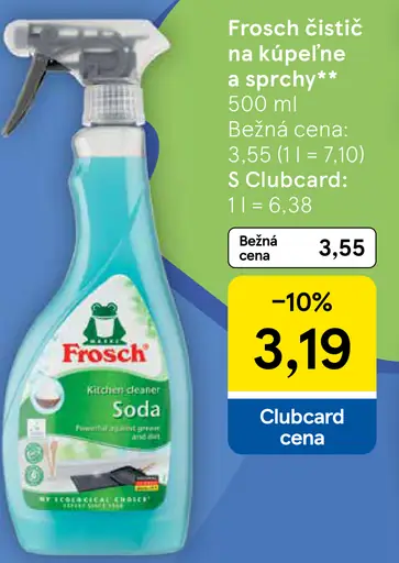 Frosch čistič na kúpeľne a sprchy