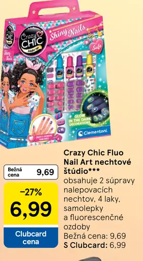 Crazy Chic Fluo Nail Art nechtové štúdio