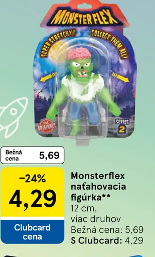 Monsterflex natiahovacia figúrka