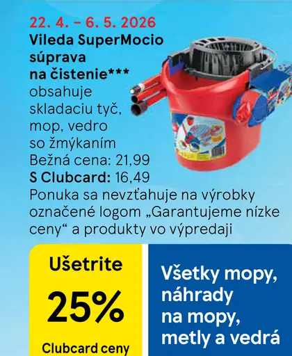 Vileda SuperMocio súprava na čistenie