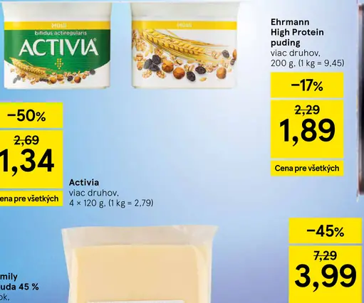 Ehrmann High Protein puding deľaktózaný