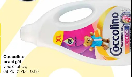 Coccolino prací gél