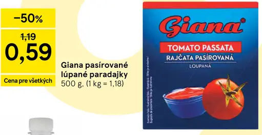 Giana Pasírované paradajky