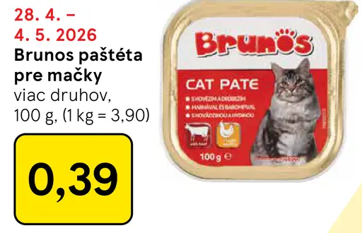 Brunos paštéta pre mačky