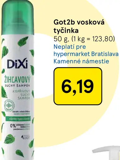 Got2b vosková tyčinka