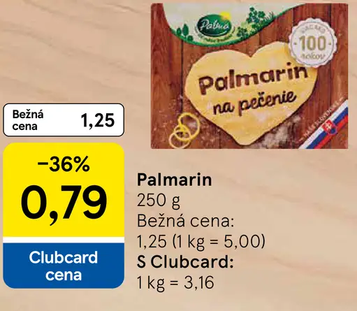 Palmarin na pečenie