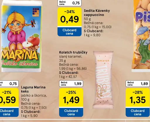 Sedita Kávenky Cappuccino