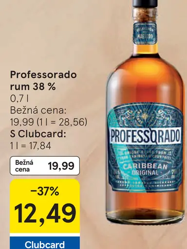 Professorado Caribbean Original 38% rum
