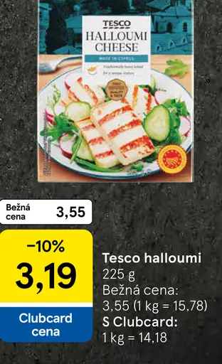 Tesco halloumi syr na grilovanie