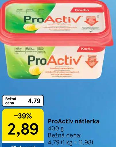 Flora ProActiv nátierka