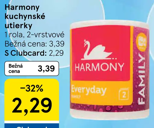 Harmony kuchynské utierky