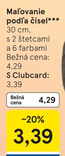 Maľovanie podľa čísel súprava so štetcami a farbami