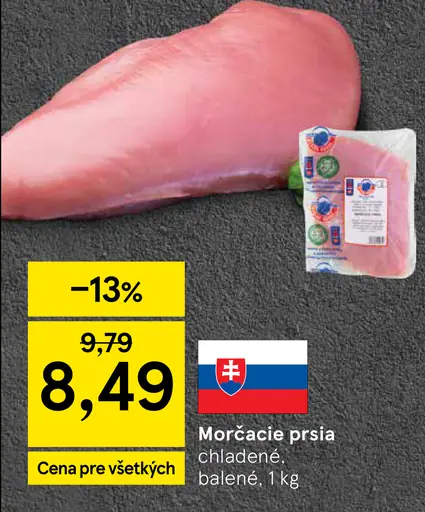 Morčacie prsia chladené
