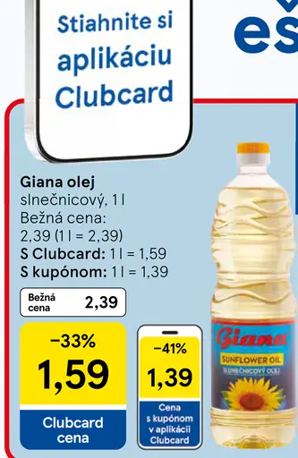 Giana olej slnečnicový