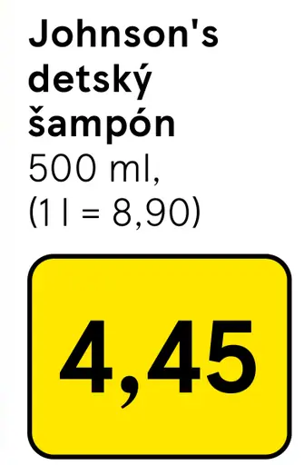 Johnson's Detský šampón