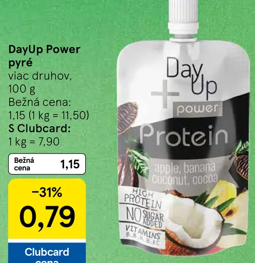 DayUp Power pyré rôzne druhy