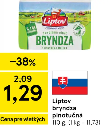 Liptov Bryndza Plnotučná