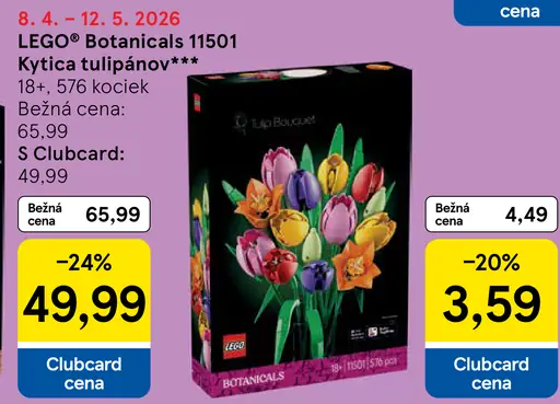 LEGO Botanicals Kytica tulipánov