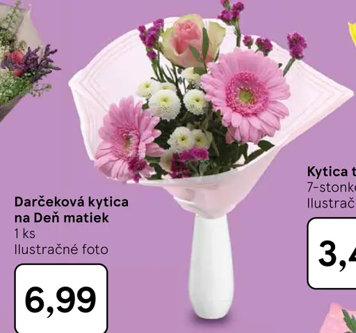Darčeková kytica na Deň matiek