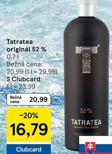 Tatratea originál 52 %