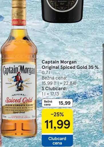 Captain Morgan Original Spiced Gold 35%