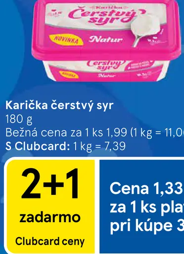 Karička čerstvý syr