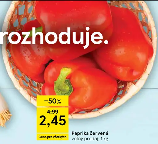 Paprika červená