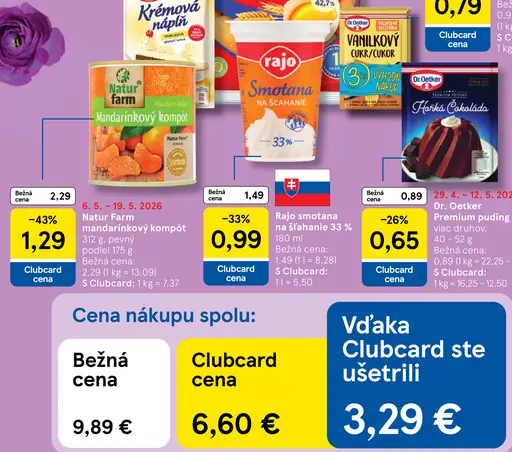 Naturfarm Kompót mandarínkový