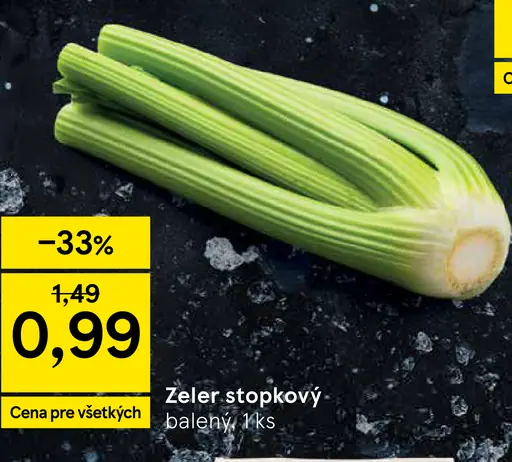 Zeler stopkový balený