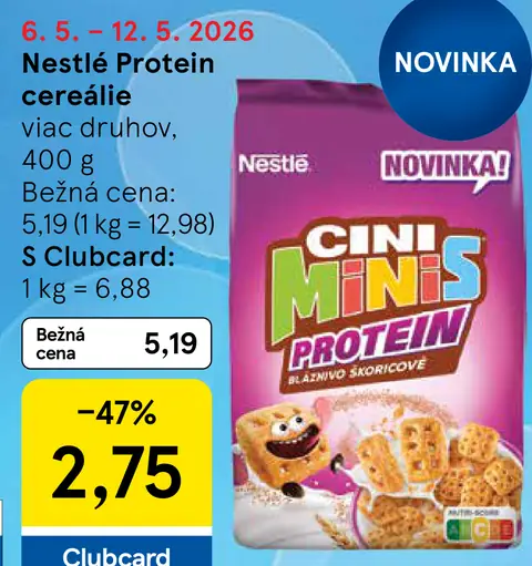 Nestlé Proteín cereálie
