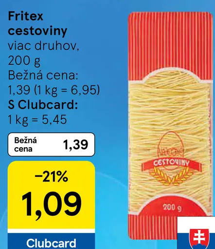 Fritex cestoviny