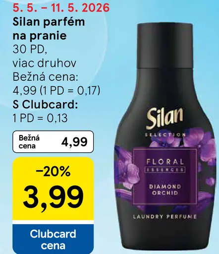 Silan Floral & Diamond Orchid parfém na pranie