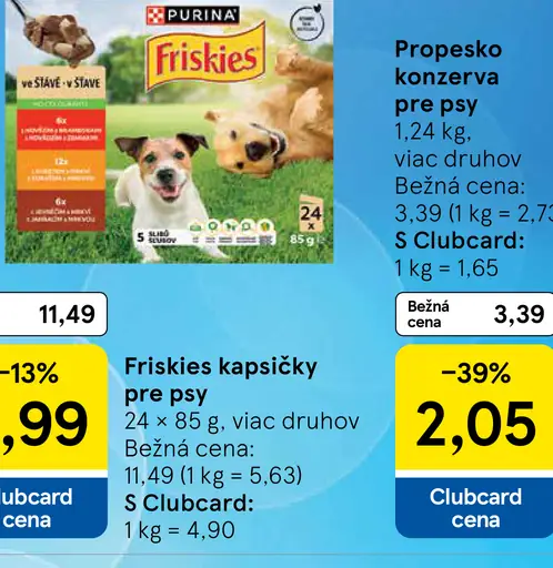 Friskies kapsičky pre psy